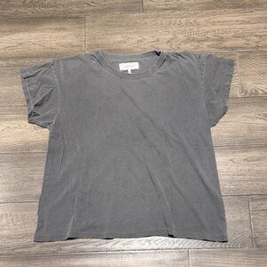 THE GREAT. Slate Gray T-Shirt